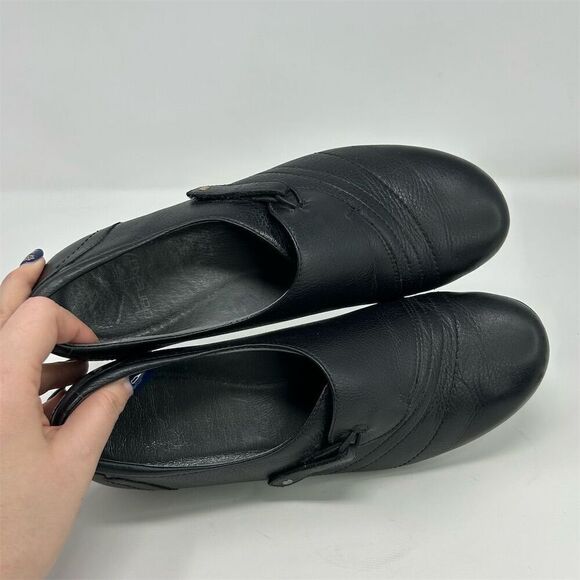 Dansko Franny Women's Black Leather Loafers Size 40 (US 9.5-10) Casual Shoes - Picture 9 of 10